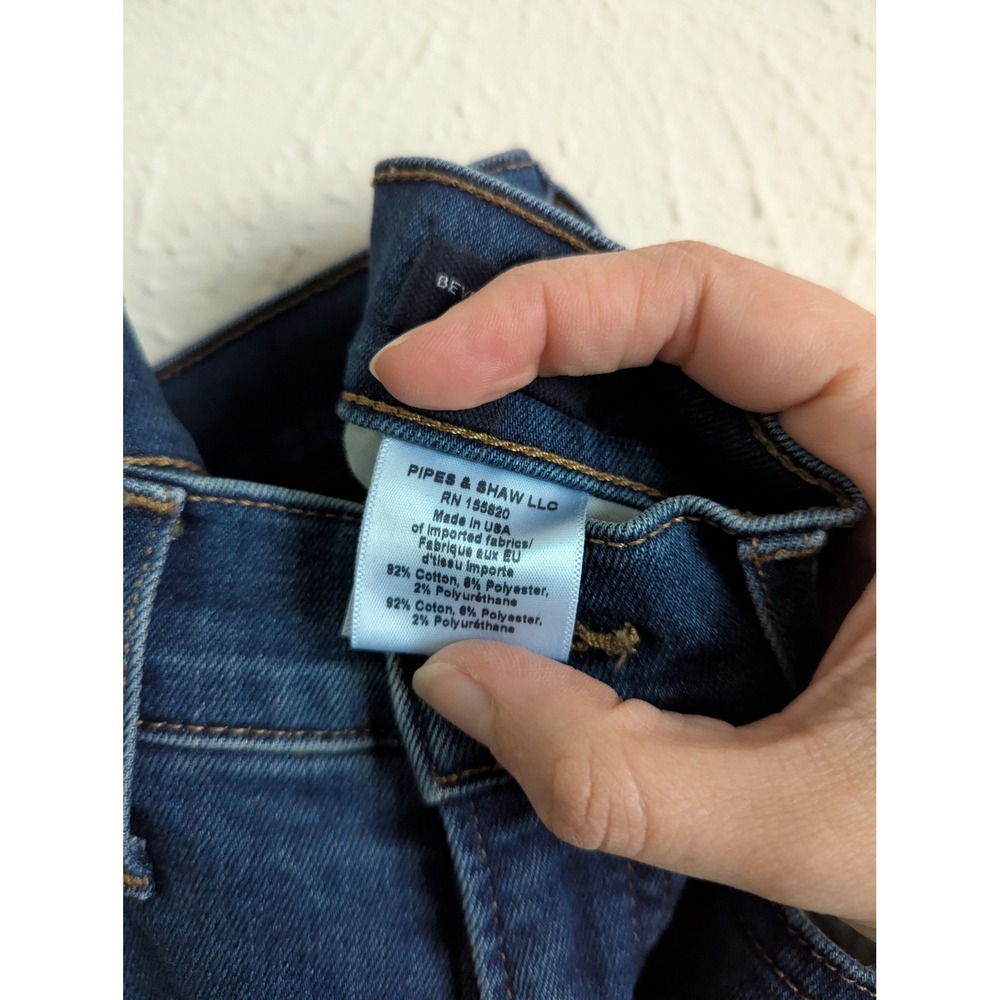 Veronica Beard Beverly jeans size 28 high-rise skinny flare denim $298 - Picture 7 of 8